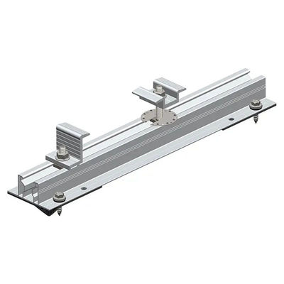 İyi bir fiyat. 41mm Gümüş Alüminyum Güneş Rayı 3000mm Güneş Pv Montaj Rayları çevrimiçi