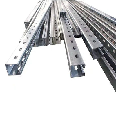 İyi bir fiyat. 3m 6m Güneş Paneli Sabitleme Bracketleri Galvanizli Güneş Paneli Montaj Donanımı çevrimiçi