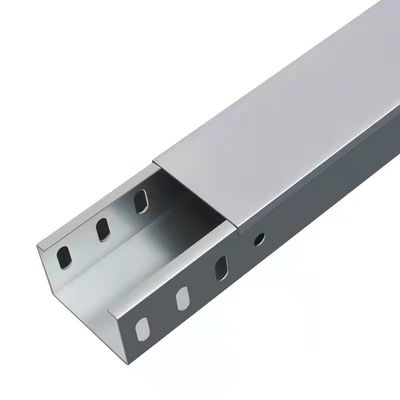 İyi bir fiyat. 2.0mm Kapalı Kablo Tepsisi Galvanizli 50mm Kablo Tepsisi 100kg Yük çevrimiçi